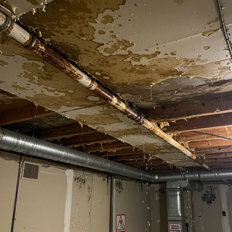 Ceiling Water Damage Repair in Roman Forest, TX