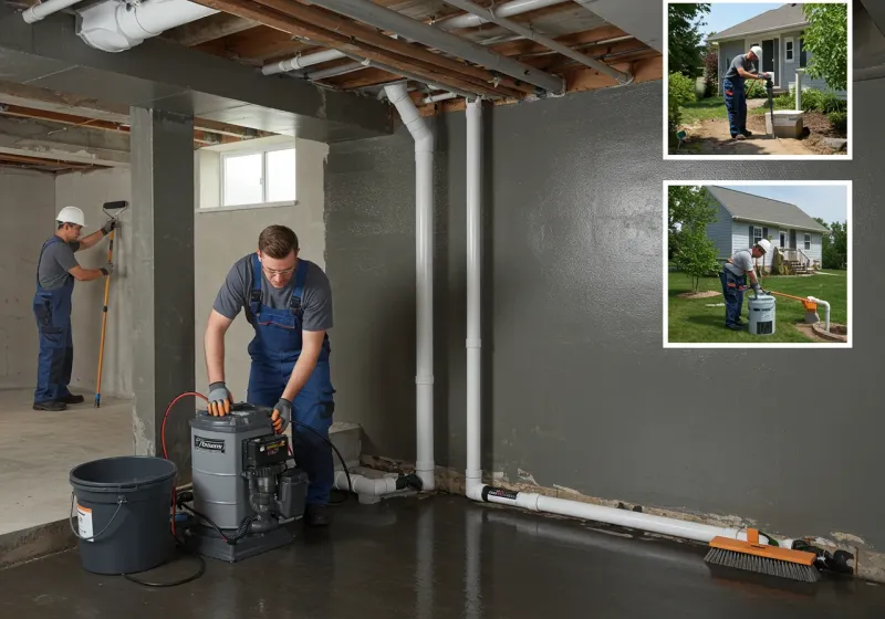 Basement Waterproofing and Flood Prevention process in Roman Forest, TX